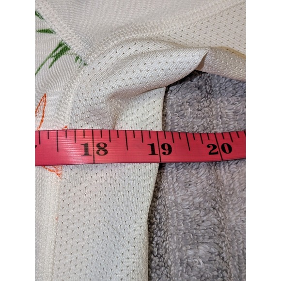 The North Face Womens Casey Raglan T Shirt White Bamboo Print UPF 30 Large NWT - Picture 6 of 9